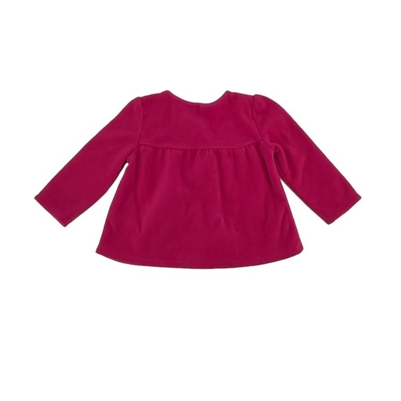 Koala Baby Pink Long Sleeve Button Up Fleece Cardigan Size 18 Months Girl’s - Picture 3 of 4
